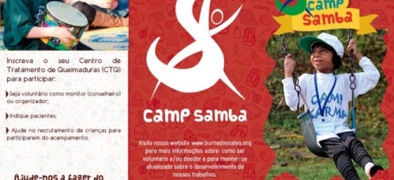 Primeiro acampamento do Brasil para crianças vítimas de queimaduras